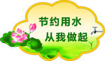 用水标牌