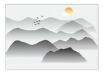 水墨画