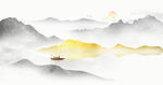 水墨山水画