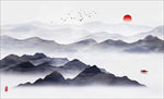 禅意山水画