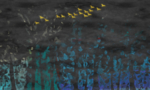 抽象油画