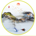 抽象山水