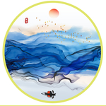 抽象山水