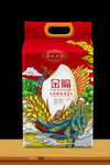 大米包装 米袋设计  稻花香米