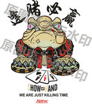 潮牌图案班服图案设计