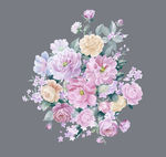 手绘花