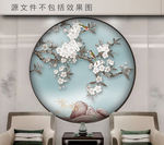 中式花鸟装饰画