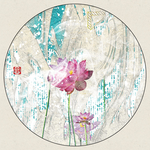 荷花插画