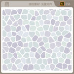 鹅卵石特种纹理不规则背景矢量