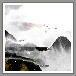 禅意山水画