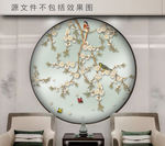 手绘工笔花鸟画