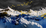 抽象油画