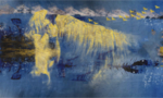 抽象油画