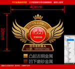 飞翔元素金属车牌