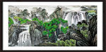 巨幅山水画