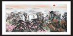 巨幅风景画