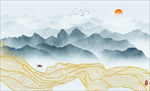 新中式水墨画