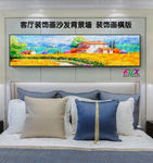 手绘油画意境装饰画