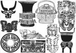 商周时代 古代传统文物花纹