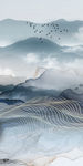 意境山水玄关图 TIF分层