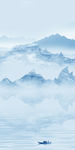 意境山水玄关图 TIF分层