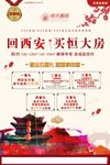 西安春节购房海报