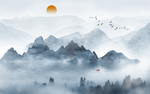意境山水画