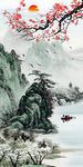 大气山水高清画 tif分层