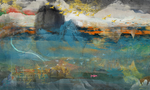 抽象油画