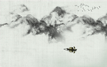 水墨山水画