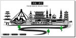 西宁市地标建筑剪影