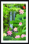 国画荷花