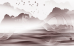 禅意水墨山水