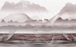 禅意水墨山水