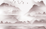 禅意水墨山水