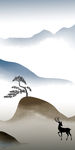 简约新玄关山水图 TIF分层