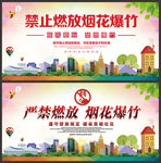禁止燃放烟花爆竹
