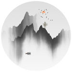 水墨画