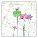 荷花工笔画