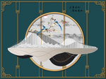 新中式背景墙