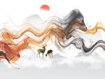 水墨山水