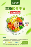 轻食主义海报