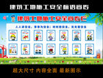 建筑安全施工漫画