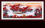 山水画国画山水画