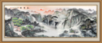 山水画国画山水画