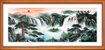 山水画国画山水画