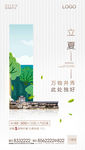 地产立夏节气单图