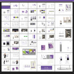 紫色VI 教育机构VI