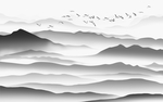 新中式山水画