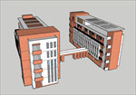 教学楼实验楼草图模型